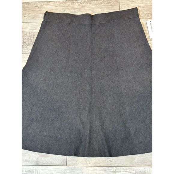 Liz Claiborne super soft gray winter skirt size XL - Picture 4 of 11